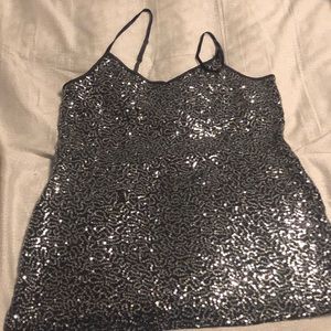 Express Sequin Tank